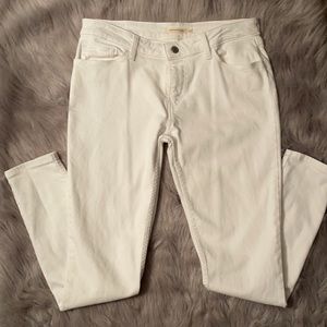 White Levi Skinny Jeans